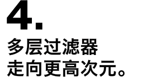 4.多层过滤器走向更高次元。