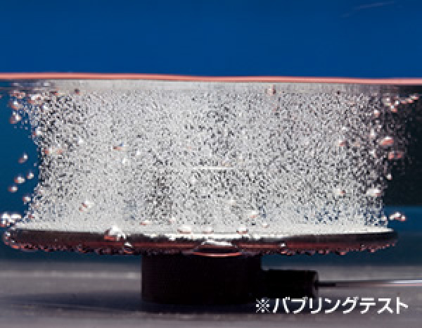 バブルポイント試験（ISO 4003）